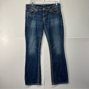 Silver Jeans AIKO BOOTCUT  Women 30x31 Blue Dark
